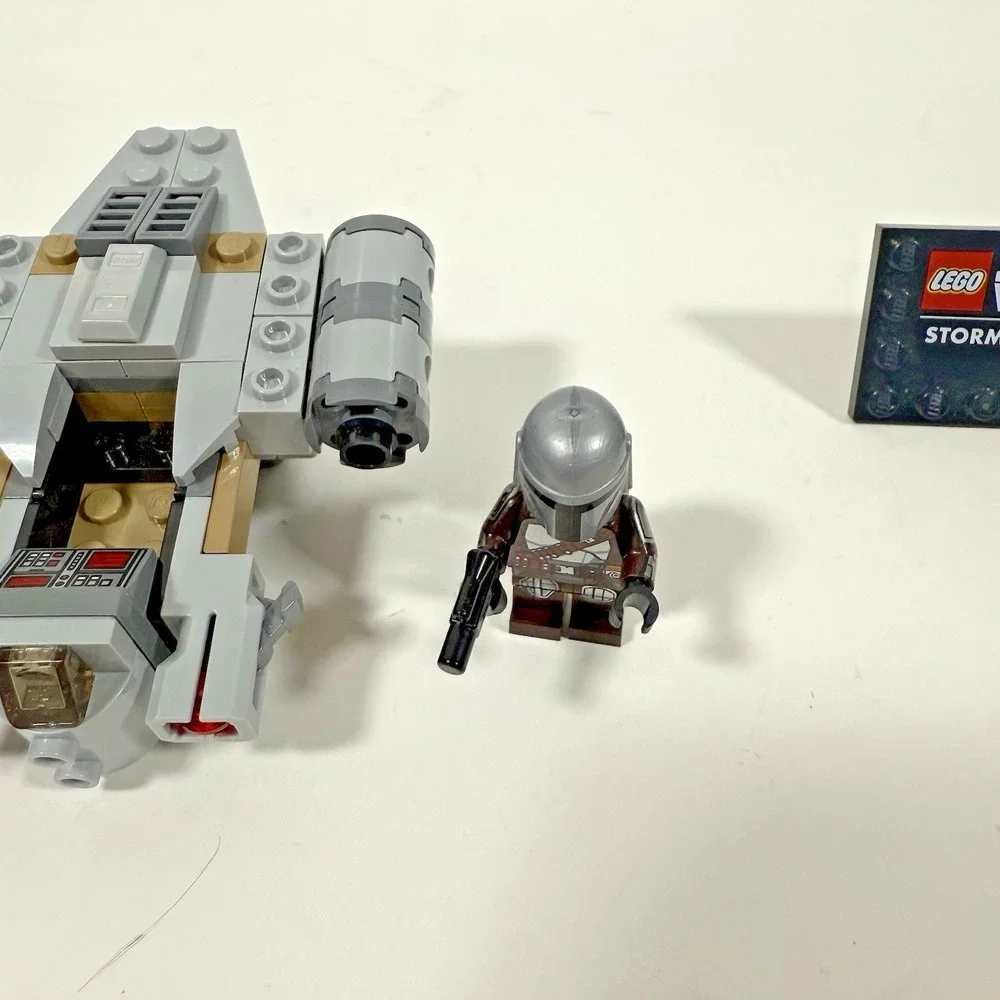 LEGO Star Wars The Mandalorian N-1 Starfighter Microfighter 75363 Kids Grey Set